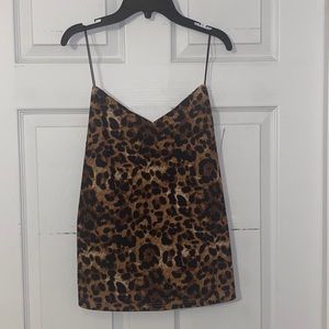 Cute cheetah tank top!